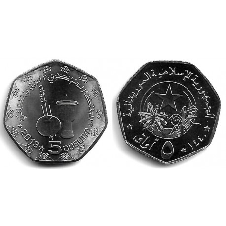 Mauritania. 2018. 5 Ouguiya (SC)