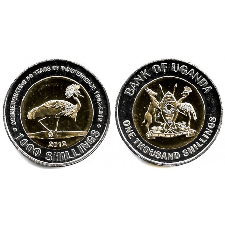 (278) Uganda. 2012. 1000 Shillings (SC)