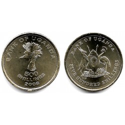 (69) Uganda. 2008. 500 Shillings (SC)