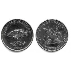 (68) Uganda. 2012. 200 Shillings (SC)