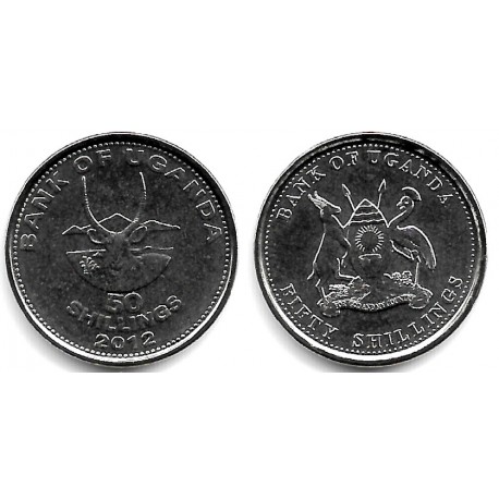 (66) Uganda. 2012. 50 Shillings (SC)