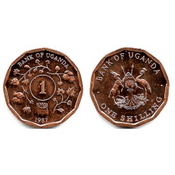(27) Uganda. 1987. 1 Shilling (SC)