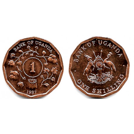 (27) Uganda. 1987. 1 Shilling (SC)