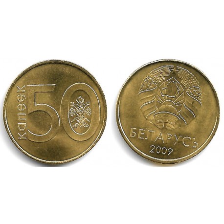 Bielorrusia. 2009. 50 Kopeks (SC)