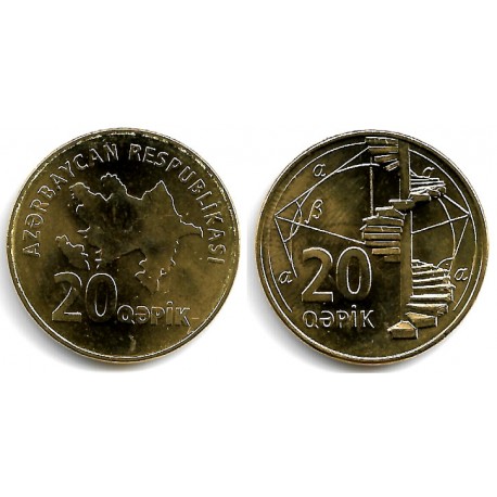 (43) Azerbaiyán. 2006. 20 Qapik (SC)