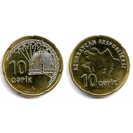 (42) Azerbaiyán. 2006. 10 Qapik (SC)