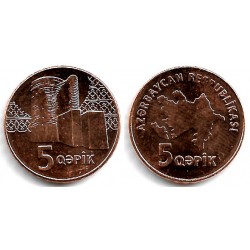 (41) Azerbaiyán. 2006. 5 Qapik (SC)