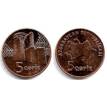 (41) Azerbaiyán. 2006. 5 Qapik (SC)
