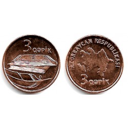 (40) Azerbaiyán. 2006. 3 Qapik (SC)