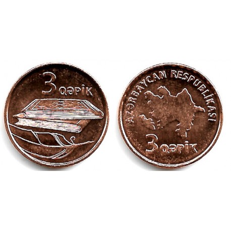 (40) Azerbaiyán. 2006. 3 Qapik (SC)