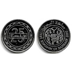 (24) Bahrain. 2010. 25 Fils (SC)