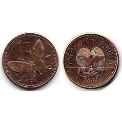 (1) Papúa Nueva Guinea. 2004. 1 Toea (SC)