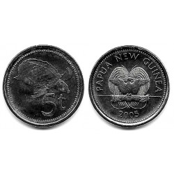 (3) Papúa Nueva Guinea. 2005. 5 Toea (SC)
