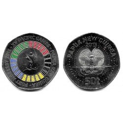 Papúa Nueva Guinea. 2015. 50 Toea (SC)