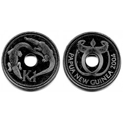 (6a) Papúa Nueva Guinea. 2004. 1 Kina (SC)