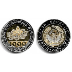 Uzbekistán. 2022. 1000 Som (SC)