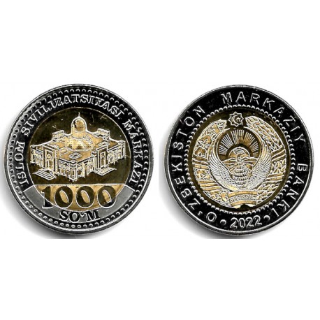 Uzbekistán. 2022. 1000 Som (SC)