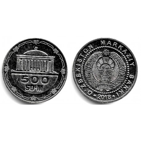 Uzbekistán. 2018. 500 Som (SC)