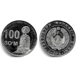 Uzbekistán. 2018. 100 Som (SC)