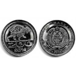 Uzbekistán. 2018. 200 Som (SC)
