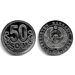 Uzbekistán. 2018. 50 Som (SC)