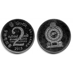 Sri Lanka. 2013. 2 Rupees (SC)