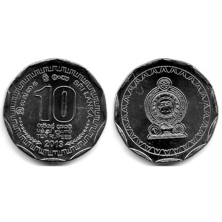 Sri Lanka. 2013. 10 Rupees (SC)