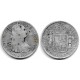 Carlos IV. 1806. 8 Reales (BC+) (Plata) Ceca de Méjico TH, Resellos Orientales