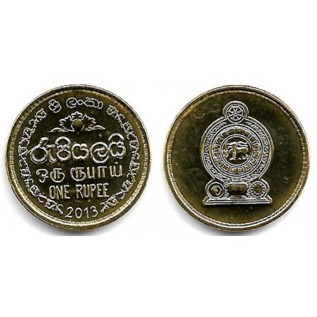 Sri Lanka. 2013. 1 Rupee (SC)