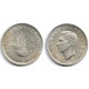 (41) Sudáfrica. 1952. 5 Shillings (EBC) (Plata)