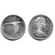 (70) Canadá. 1967. 1 Dollar (EBC) (Plata) Mancha