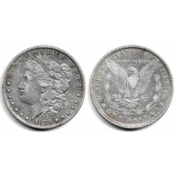 (110) Estados Unidos de América. 1879. 1 Dollar (MBC) (Plata)