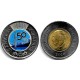 Canadá. 2026. 2 Dollar (SC) 50 Years Ans, Coloreada
