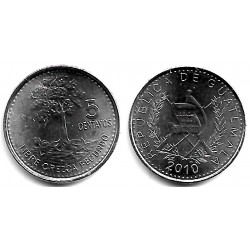 Guatemala. 2010. 5 Centavos (SC)