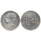 Alfonso XII. 1883*(18-8-). 5 Pesetas (BC+) (Plata) Ceca de Madrid MS-M