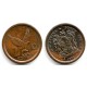 (133) Sudáfrica. 1991. 2 Cents (EBC)