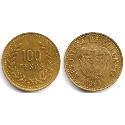 (285.1) Colombia. 1993. 100 Pesos (MBC)
