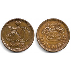 (866.2) Dinamarca. 1990. 50 Ore (MBC)