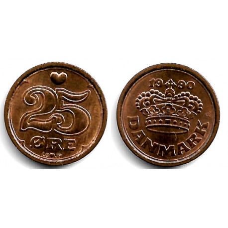 (868.1) Dinamarca. 1990. 25 Ore (EBC)