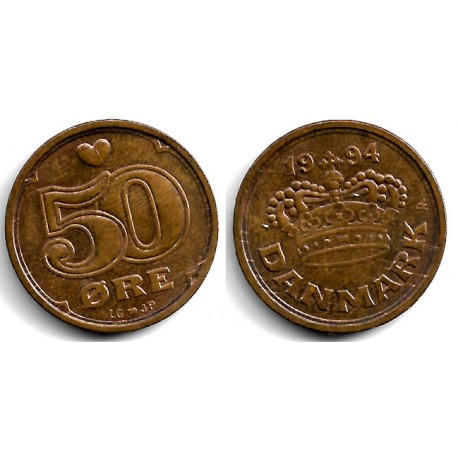 (866.2) Dinamarca. 1994. 50 Ore (MBC)