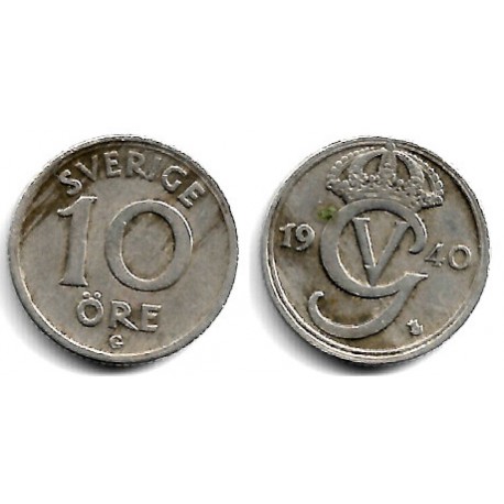 (795) Suecia. 1940. 10 Ore (MBC-)