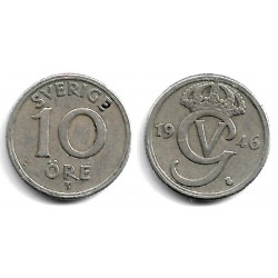 (795) Suecia. 1946. 10 Ore (MBC-)