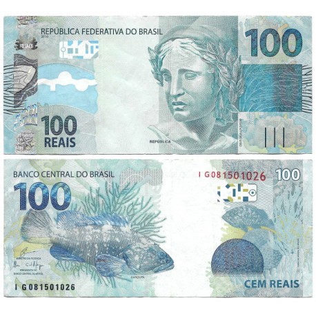 (257e) Brasil. 2010. 100 Reais (MBC-)