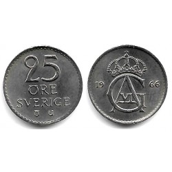 (836) Suecia. 1966. 25 Ore (EBC)