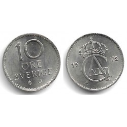 (835) Suecia. 1972. 10 Ore (EBC+)