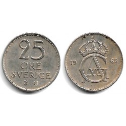 (836) Suecia. 1962. 25 Ore (MBC)