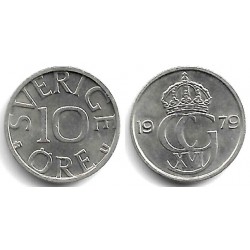 (850) Suecia. 1979. 10 Ore (EBC+)