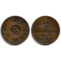 (822) Suecia. 1965. 5 Ore (MBC-)