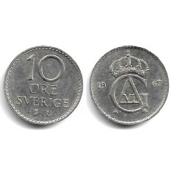 (835) Suecia. 1967. 10 Ore (MBC)