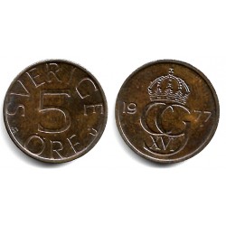 (849) Suecia. 1977. 5 Ore (SC)